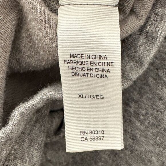 Lucky Brand Long Sleeve Henley Gray Size Extra Large - Picture 5 of 6
